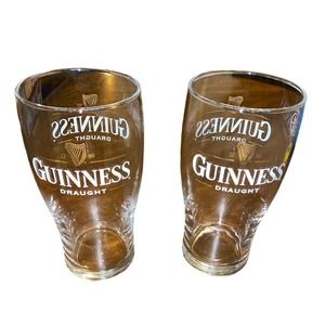 Set of 2 Guinness Draught Pint Glasses